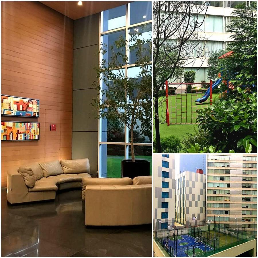Condo At The Exclusive Residencial Wtc Mexico City Luaran gambar