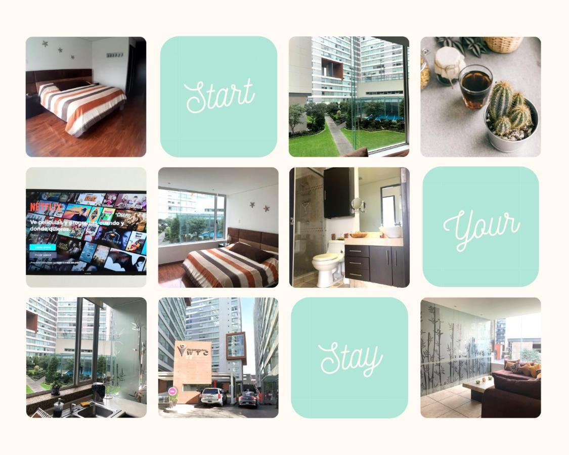 Condo At The Exclusive Residencial Wtc Mexico City Luaran gambar